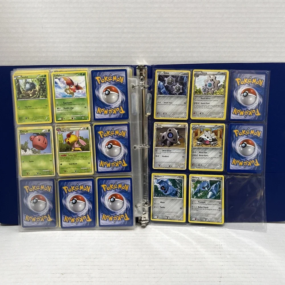 Pokemon Binder Lot Collection Of 185 Cards Illustration Rares Full Arts, Basics